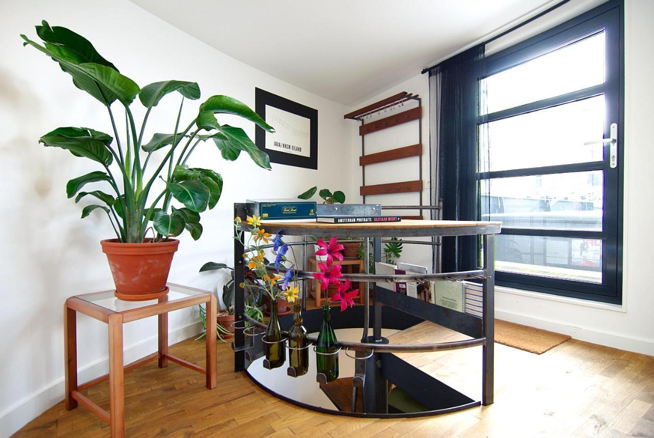 Hotel Magnificent Houseboat With A Stunning View! Amsterdam Exterior foto